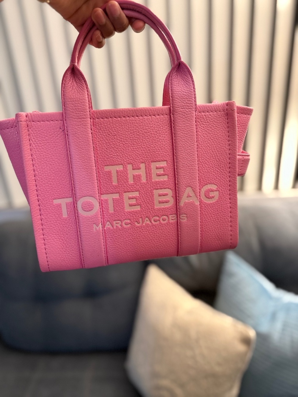 Petal pink Marc Jacob’s tote bag size medium